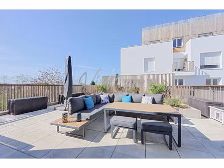 appartement 4 pièces à vendre à achères centre - gare  80 m²  terrasse 42 m²