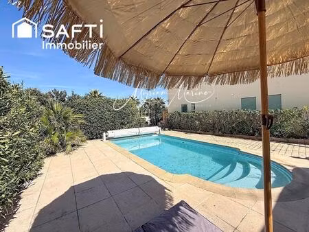 villa vue mer avec piscine - saint aygulf (83370)