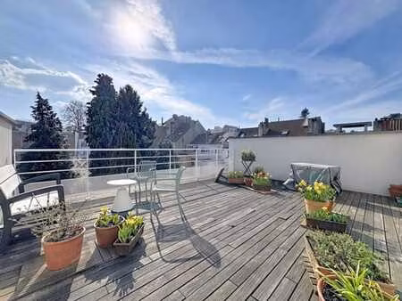 duplex penthouse 2 ch + terrasse sud de +- 32m²