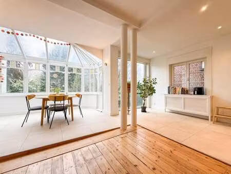 uccle - maison ( 3ch/2sdb) avec jardin et garage