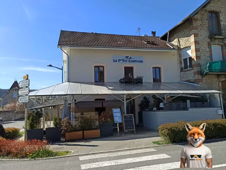 restaurant ornans – terrasse couverte – faible loyer - vente