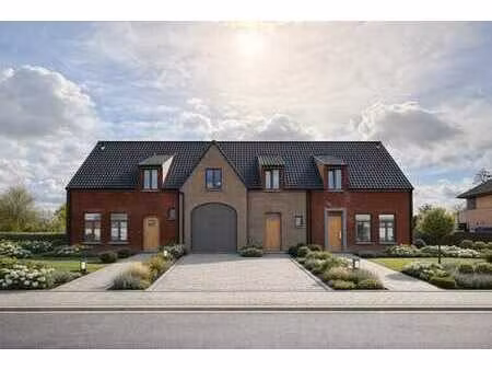 spacieuse maison neuve à renaix avec grand jardin !