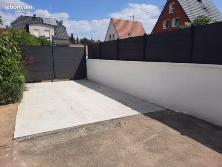 parking privé - strasbourg proche - location flexible