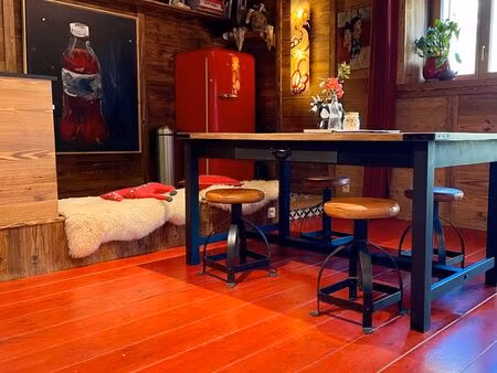 appartement meublé de charme t2 55m2 demi-quartier (vauvray) vue mont blanc location longu