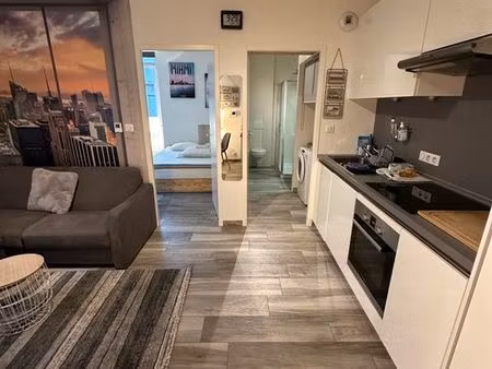 loue t2 meublé standing 30m2 centre evian