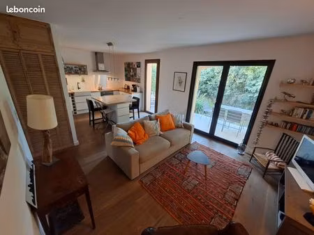 t2 dispo 2mois et demi à 200m de la mer en rez de jardin - les lecques