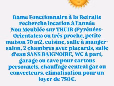 recherche location thuir