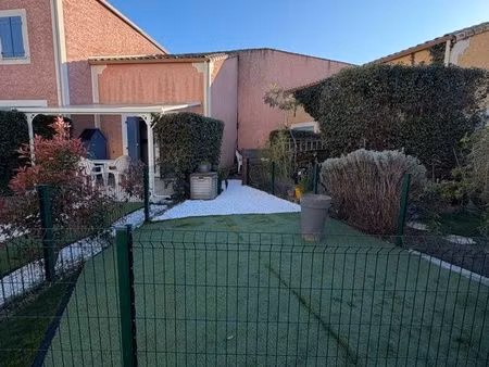 maison 34m2 dans résidence jardin