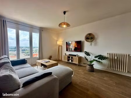 t3 meublé 65m² - balcon  parking