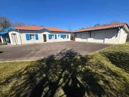 maison à vendre 5 pièces labatut (40) contemporaine avec studio indépendant et double gara