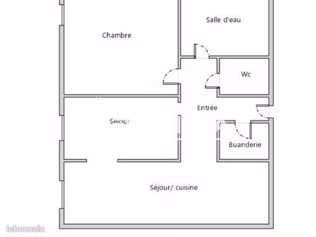 appartement 2 pièces 48 m²