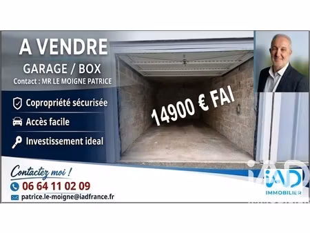 vente garage 20 m²