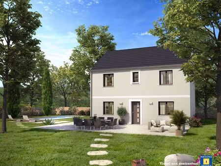 vente maison à construire 102 m² fontainebleau (77300)