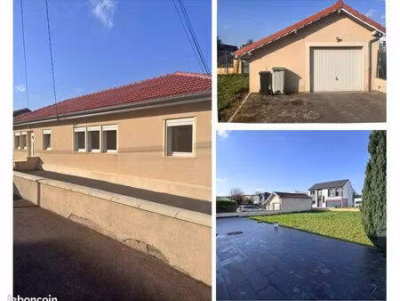 maison plain-pied 110 m² – 3 ch – jardin – garage – terville