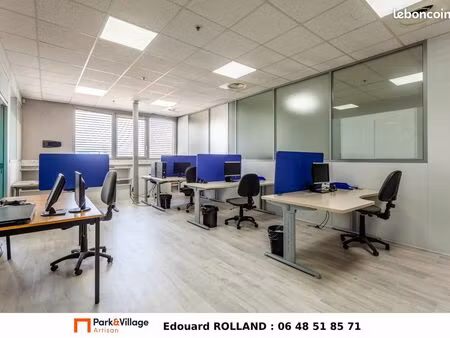 bureau location / bureau à louer 60 m² / 587 euros / site gardienné