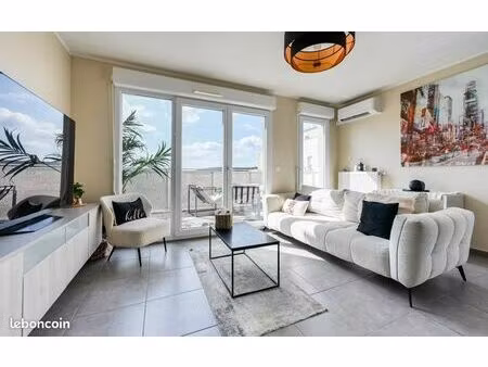 appartement t4 88m² grigny sur rhône