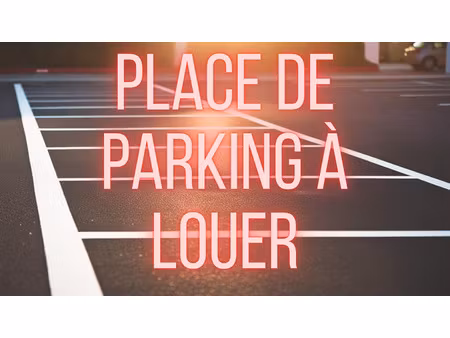 parking à louer