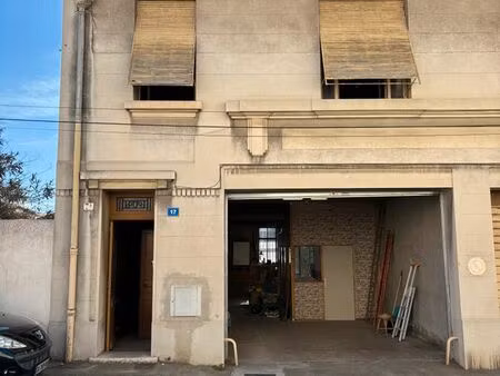 rare - maison t3 de 72m² avec garage / atelier de 75m²