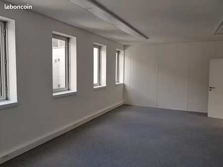 bureaux rénovés 98 m² + stockage – lyon 5 – quai de saône – parking – open space – immeubl