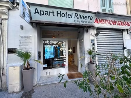 à louer local commercial  nice centre rue de la buffa. local professionnel de 21 m²  en re