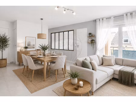vente appartement 3 pièces 81 m² à amneville les thermes (57360)  227 000 €