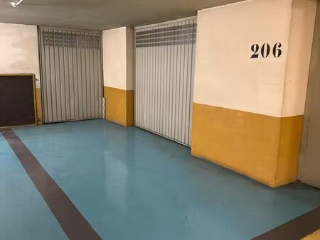 parking sécurisé à vendre - paris trocadéro / 16ème