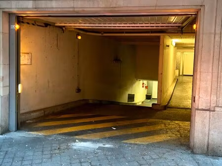 place de parking en sous-sol - paris 12e - michel bizot