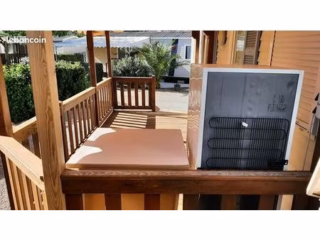 mobil home + parcelle camping var proche mer