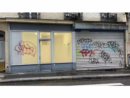 boutique 54 m² paris 20ème