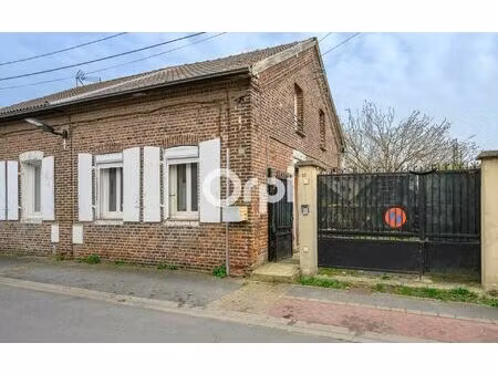 maison bruay-sur-l'escaut 92 m² t-4 à vendre  81 000 €
