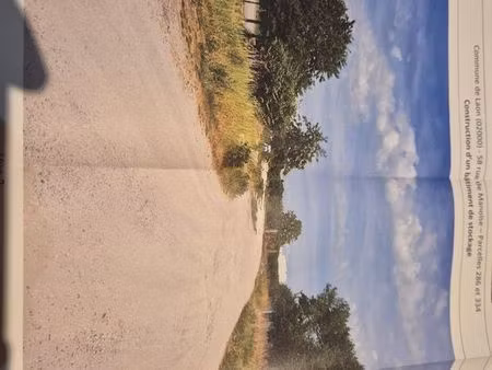 terrain 7500 m2 laon
