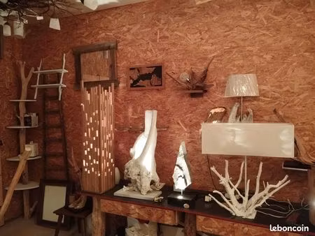 liquidation stock boutique déco style bois flotté