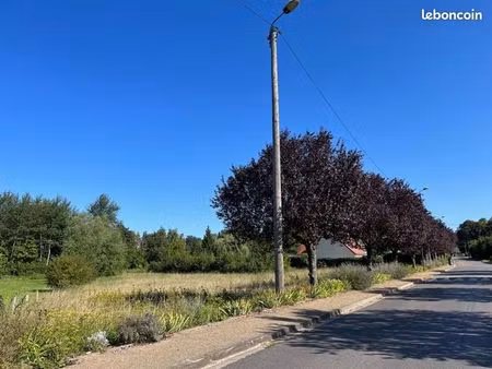 terrain 1 800 m² presles et thierny