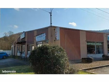 magasin avec atelier garage sanitaires bureaux et parking