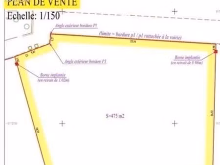 terrain 475m2