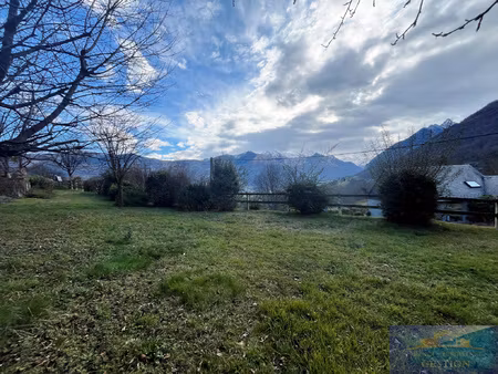 5 min argeles-gazost - terrain construtible avec vue montagn