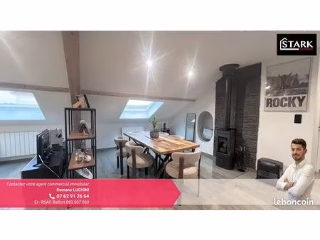 appartement 3 pièces 55 m²