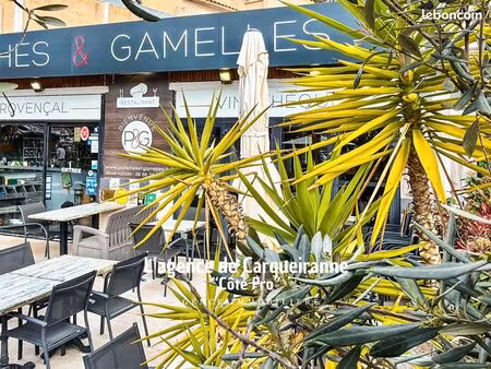 fonds de commerce  restaurant 190 m² le lavandou