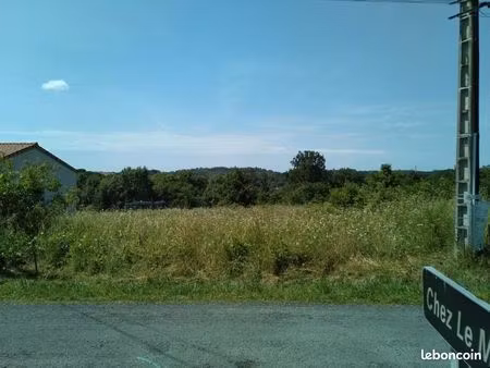 terrain 1 500 m² orignolles