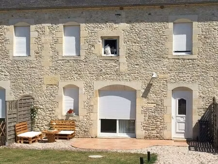 maison pierre restaurée f4 à 7mn périph caen