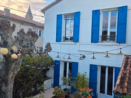 maison de ville + garage au coeur de saint barnabé