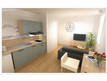 studio 1 pièce 24 m²