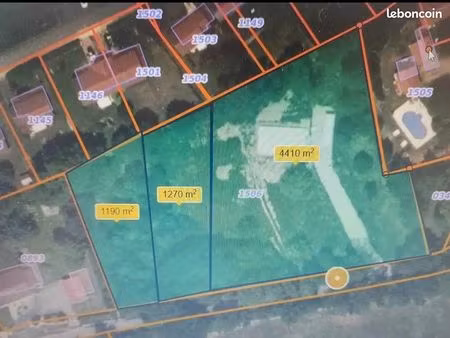 deux terrains constructibles cuffy