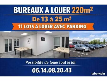 bureaux à louer