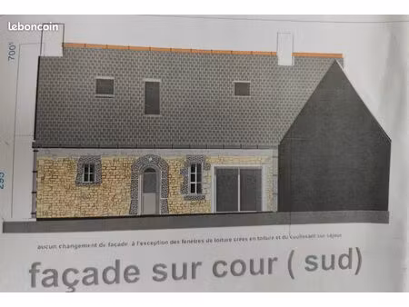 maison à rénover 70m2 habitable