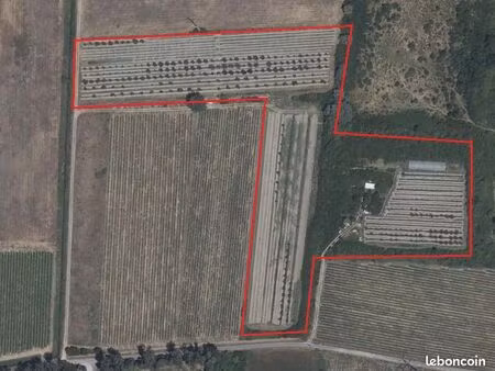 vend terrain agricole 3 5 ha
