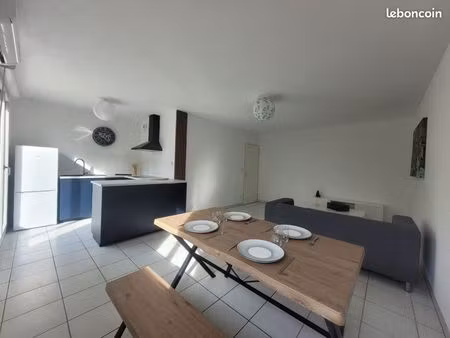 t2 meublé climatisé