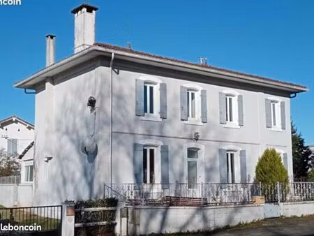 maison 119 m² + dépendance communicante 50 m² + jardin – ygos-saint-saturnin