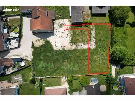 terrain constructible avec fort potentiel