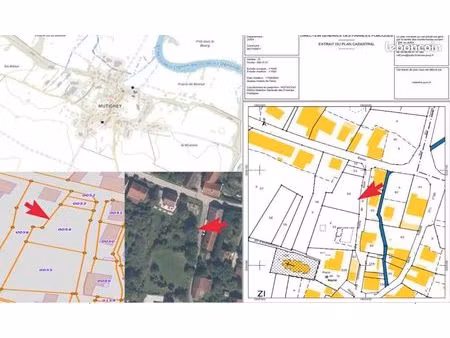 terrain d'une surface de 1070 m²